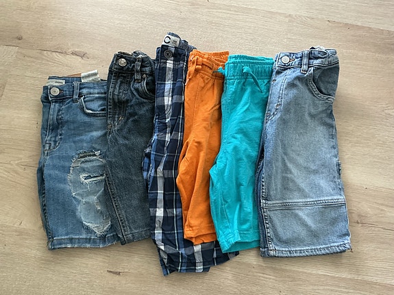 Poikien shortsipaketti 128