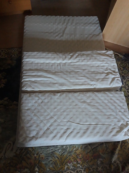 IKEA patja kolmiosainen valkoinen