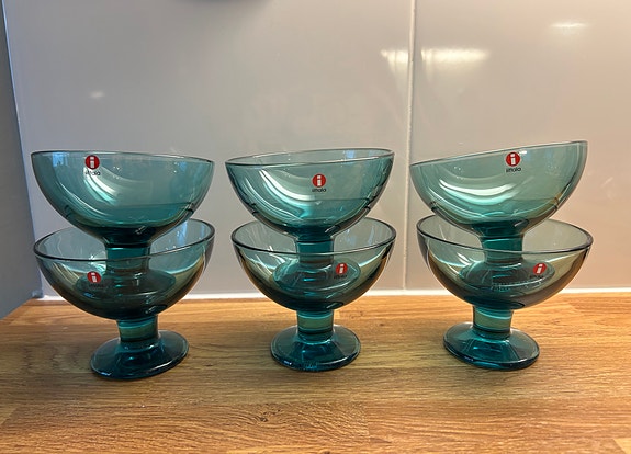 Iittala Verna jälkiruokamaljat