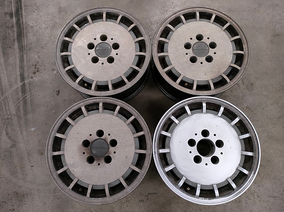 Fondmetal 15" 5x112 alumiinivanteet