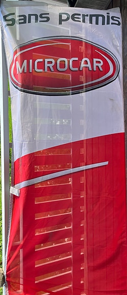 Myydään Microcar-kangas