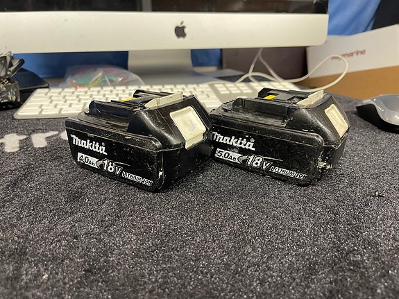 Makita 18v 4Ah Ja 5Ah Akut