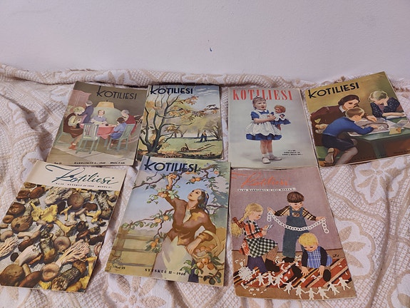 Kotiliesi lehtiä 1940-1960