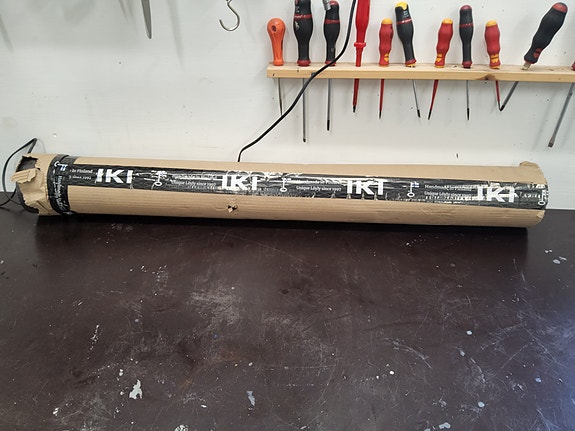 Iki Kiuas 1050mm suora poistoputki (hormi) halk 115mm