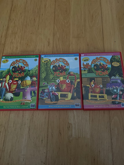 Tomi traktori dvd,3 kpl