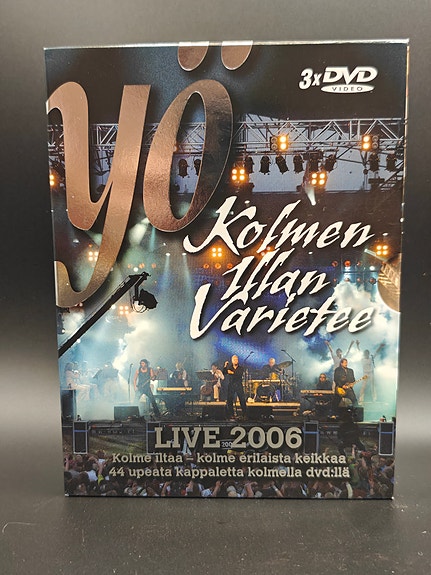 Yö kolmen illan variatee DVD