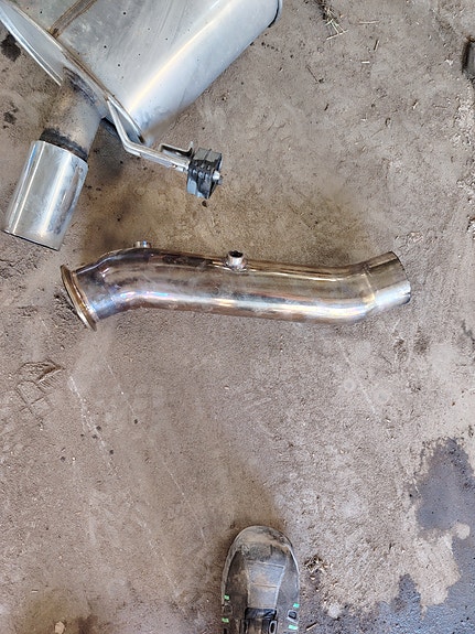 Bmw 535i n55 f10/11 downpipe