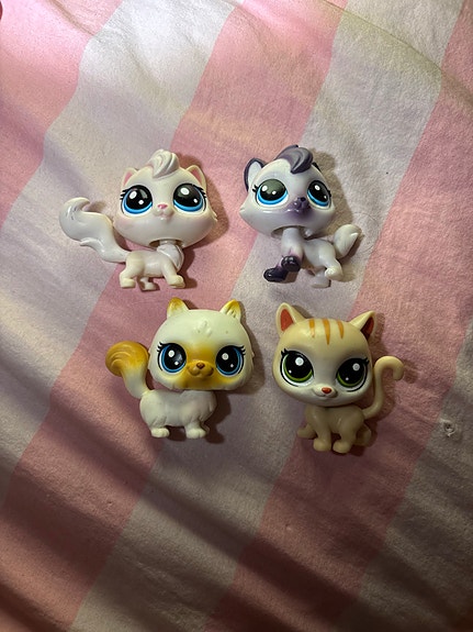 Littlest Pet Shop kissat figuurit