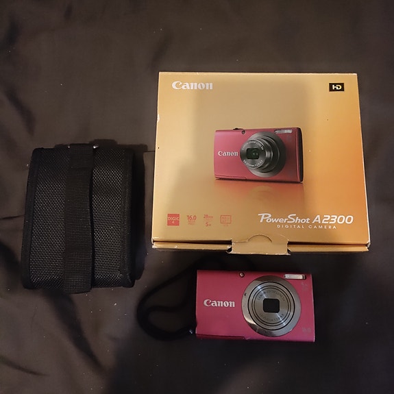 Canon PowerShot A2300 digikamera pinkki | Tori