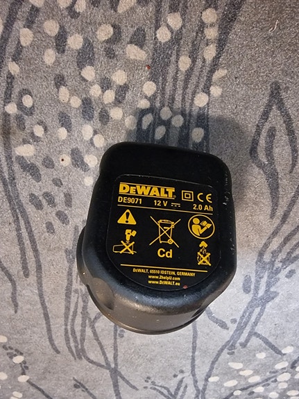 DeWalt DE9071 12V 2,0Ah akku