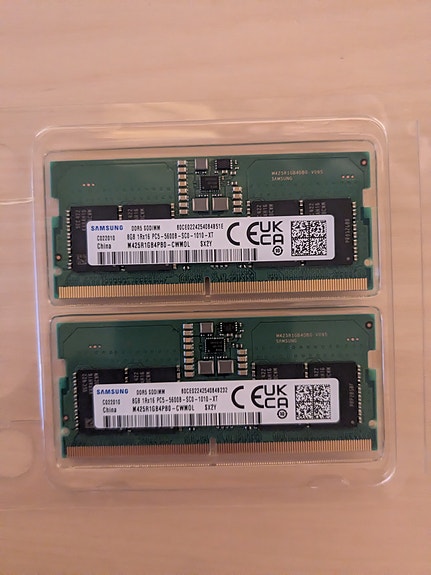 Samsung DDR5 16gb (2x8) 5600 sodimm | Tori