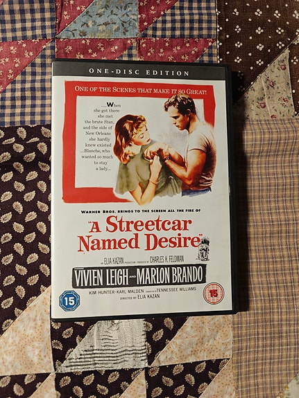 A Streetcar Named Desire / Viettelysten Vaunu (1951) (DVD)