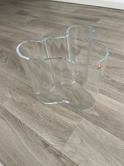 Iittala Aalto maljakko kirkas