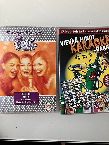 2 x karaoke-DVD: Sing It Karaoke Classics & Viekää minut karaokebaariin