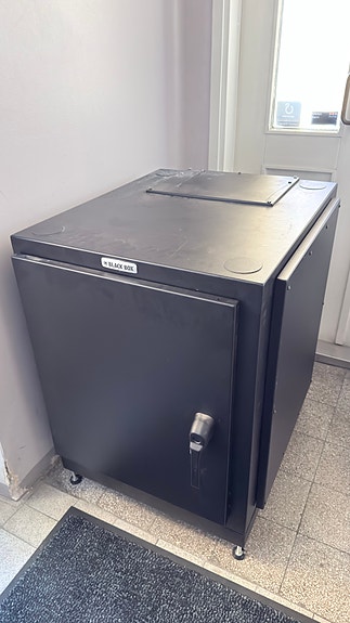 Black Box ClimateCab 14U Server Cabinet.