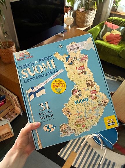 Tatu ja Patu iso Suomi palapeli