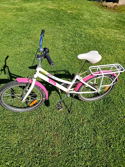 Xtreme lasten polkupyörä 20" valkoinen/vaaleanpunainen