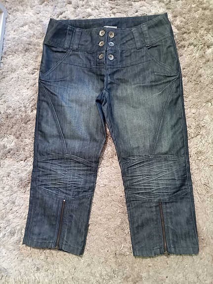 Naisten Farkku Caprit/Shortsit friendtex