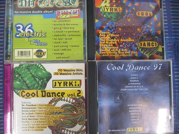 Jyrki, Party Planet, Dance Deluxe, Pump It Up, Love Techno