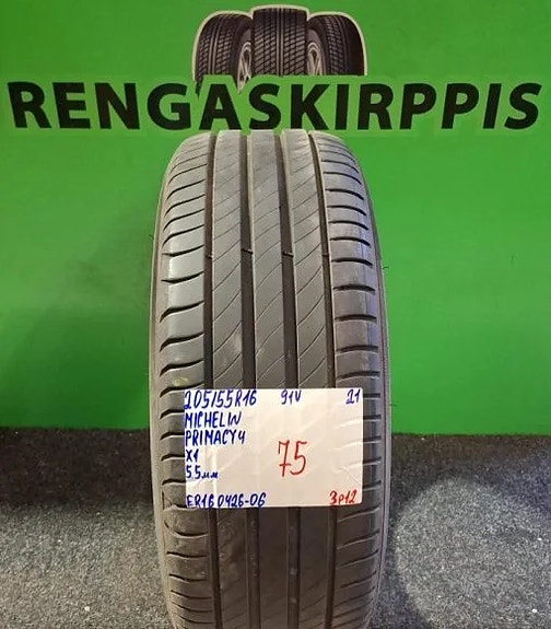 205/55R16 Michelin Primacy 4 91V kesärenkaat