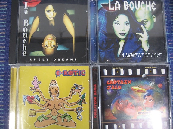 La Bouche, E-rotic, Captain Jack, X-perience, Toy-Box, Princessa, Me & My