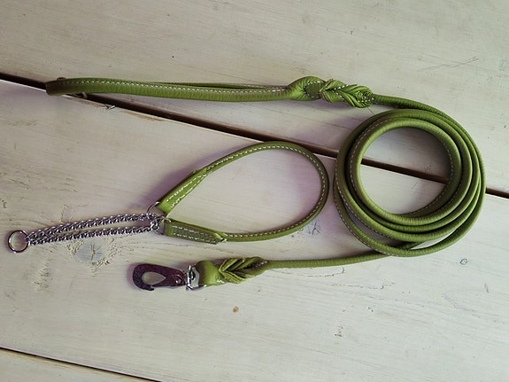 puolikuristava panta 30cm + hihna 200cm