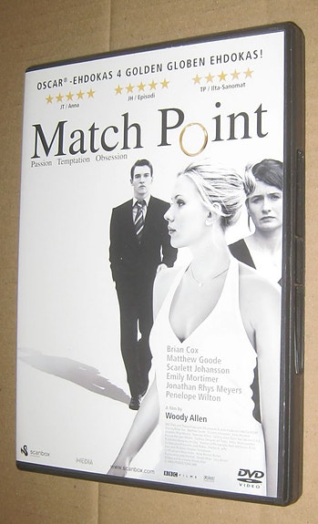 Match Point, Two Bits, Collateral, Outolintu, National Treasure