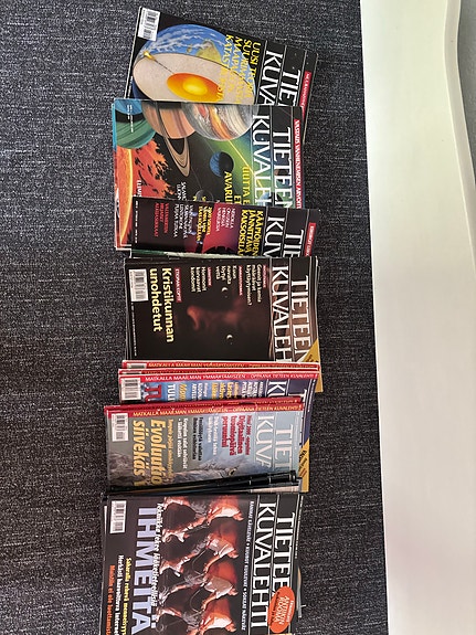 Tiede-lehti Tieteen Kuvalehti -lehtipaketti