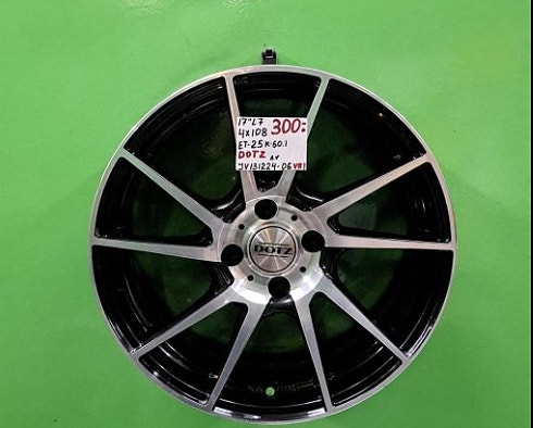DOTZ 17″ 4×108 ET25 K60,1 17″x7