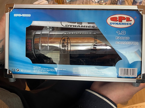 SPL dynamics 1.0 farad konkka