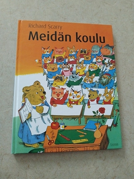 Richard Scarry: Meidän koulu - lastenkirja