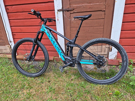 Trek Rail 5 täysjousto maastopyörä 29" koko L unisex sähköavustus