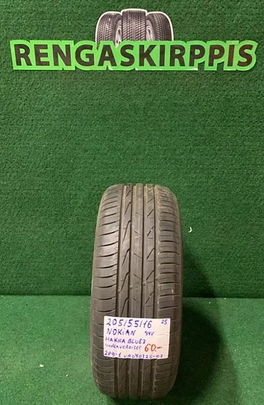 205/55R16 Nokian Hakka Blue 3 94V kesärengas
