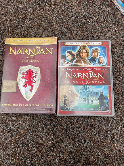Narnia DVD:t