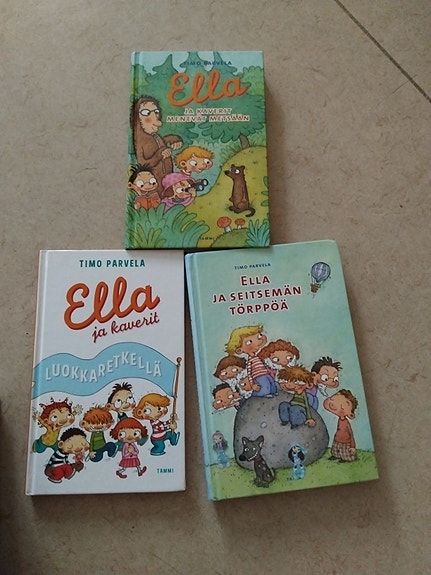 Timo Parvela Ella-kirjat, 3 kpl