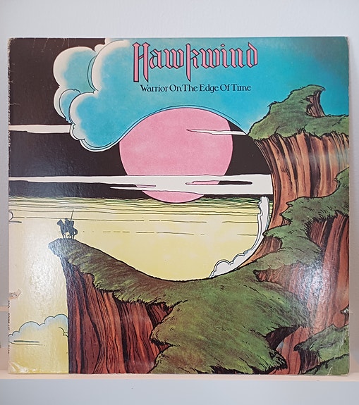 Hawkwind Warrior On The Edge Of Time LP-levy