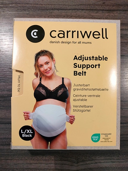 Carriwell Tukivyö Säädettävä, Musta L/XL