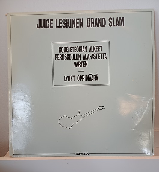 Juice Leskinen Grand Slam: Boogieteorian alkeet (lp, 1983)