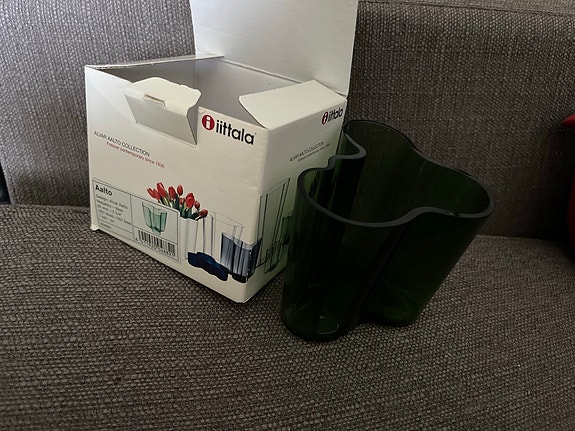 Aalto maljakko 95mm vihreä