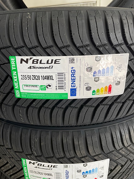 Uudet huippulaadukkaat Nexen N’Blue 4season2 renkaat (235/50/20 104W XL)