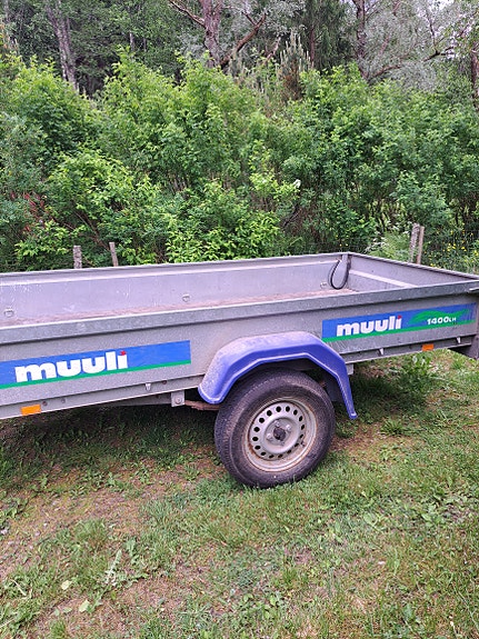 Muuli peräkärry kuomu