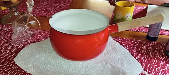 Retro pieni kasari kattila