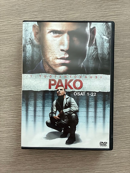 Pako kausi 1 DVD-boksi osat 1–22