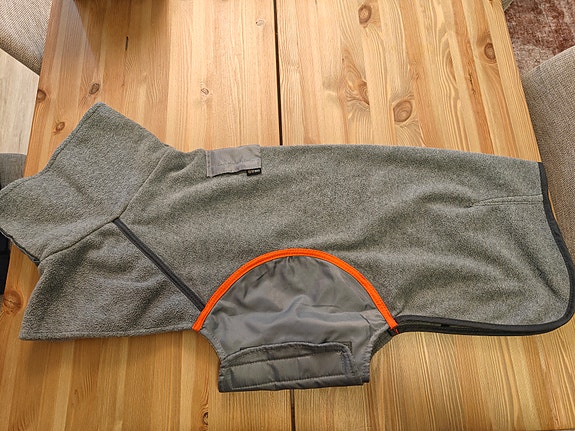Traxx koiran fleece-takki 65 cm harmaa