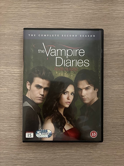 The Vampire Diaries kausi 2 DVD