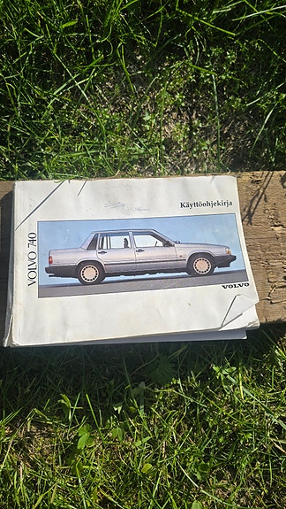 Volvo 740 Facelift Ohjekirja