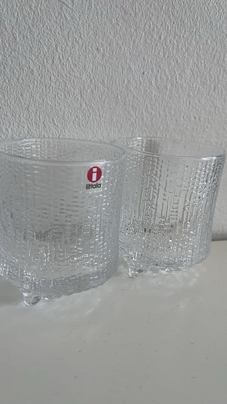 Iittala Ultima Thule lasit kirkas