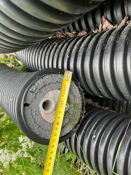 Noin 30m  Käyttövesiputki Uponor Ecoflex Aqua Twin