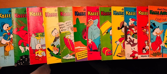 Kalle Anka sarjakuvalehdet v. 1969