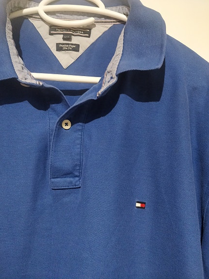 Tommy Hilfiger pikeepaita XXL sininen miehille
